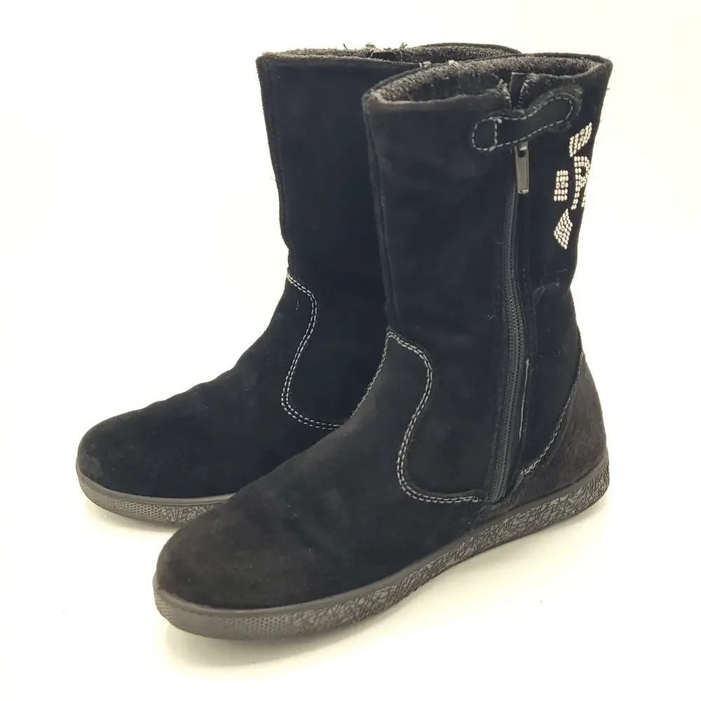 Prigimi black girls boots size 1
